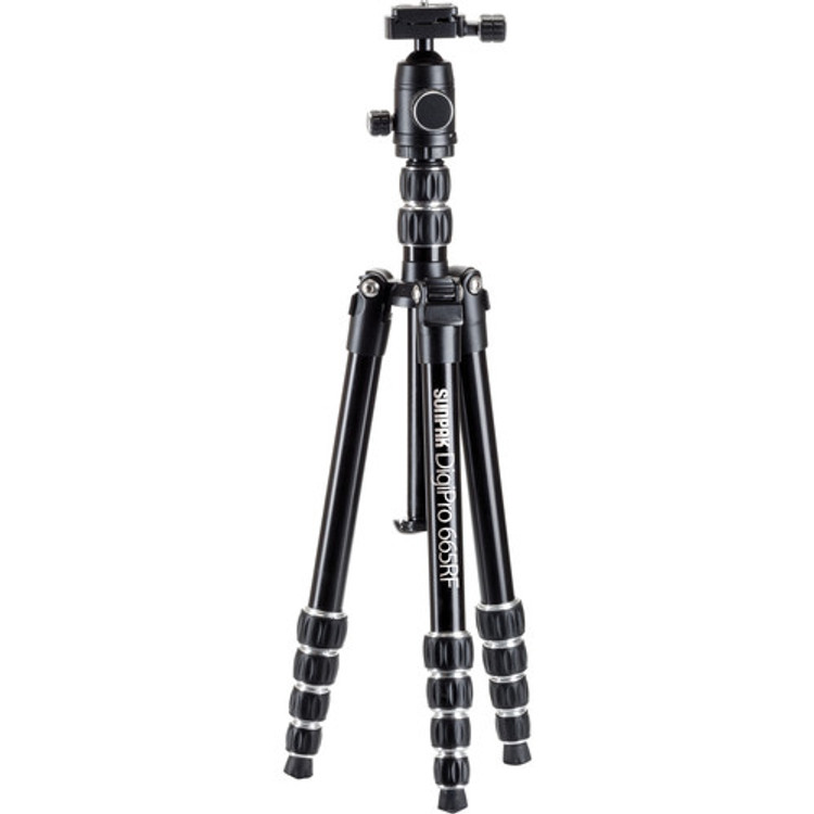 Sunpak 665RF - 66" DigiPro Reverse Folding Aluminum Tripod