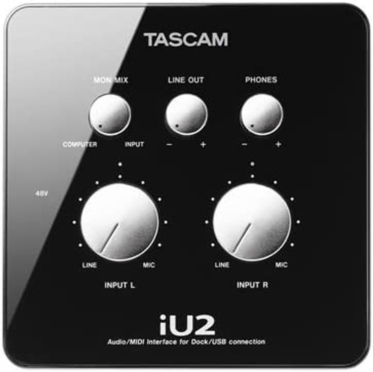 Tascam iU2 - Audio/MIDI Interface For iOS Devices