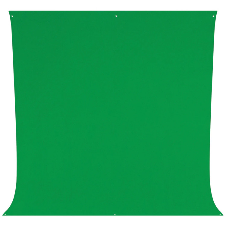 Westcott WES-130 - Chroma Key Green Wrinkle-Resistant Video Backdrop, 9 Foot x 10 Foot