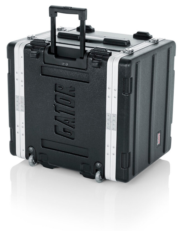 Gator GRR-8PL-US - 8U Powered Rolling Rack Case