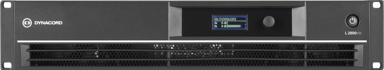 Dynacord L2800FD - DSP 2 x 1400W Power Amplifier