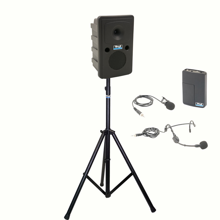Anchor Audio Go Getter 2 - Basic Package with Wireless Headband Mic, Lapel Mic, and Beltpack