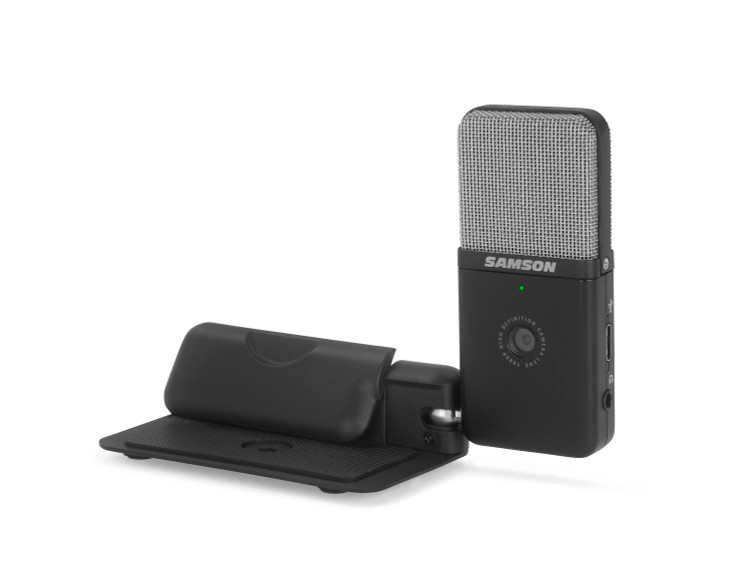 Samson Go Mic Video - Portable USB Microphone with HD Webcam