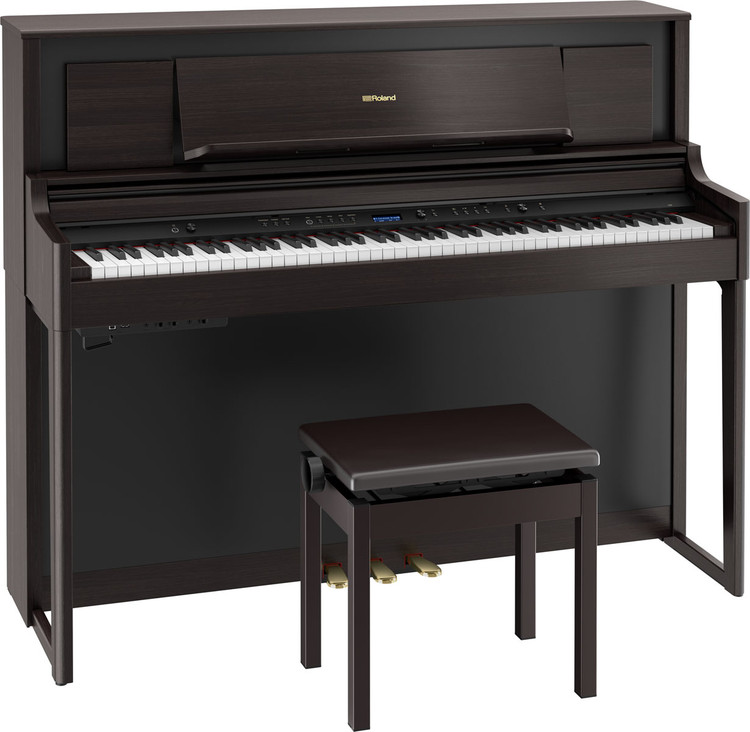 Roland LX-706 Digital Upright Piano (Dark Rosewood)
