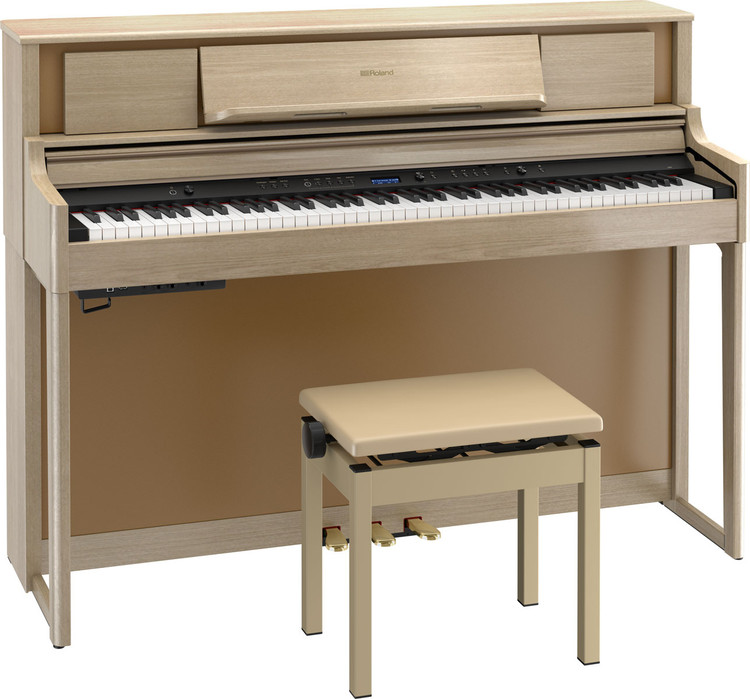 Roland LX-705 Digital Upright Piano (Light Oak)