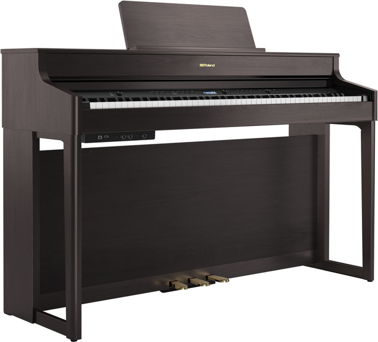 Roland HP-702 - Digital Upright Piano (Dark Rosewood)