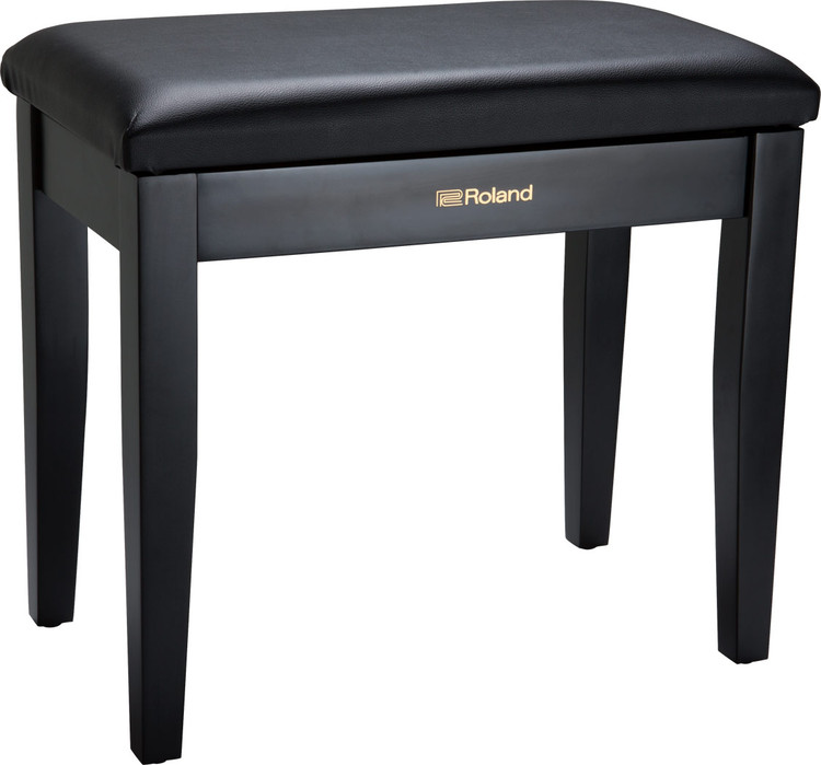 Roland RPB-100BK - Piano Bench with Storage Compartment, Black