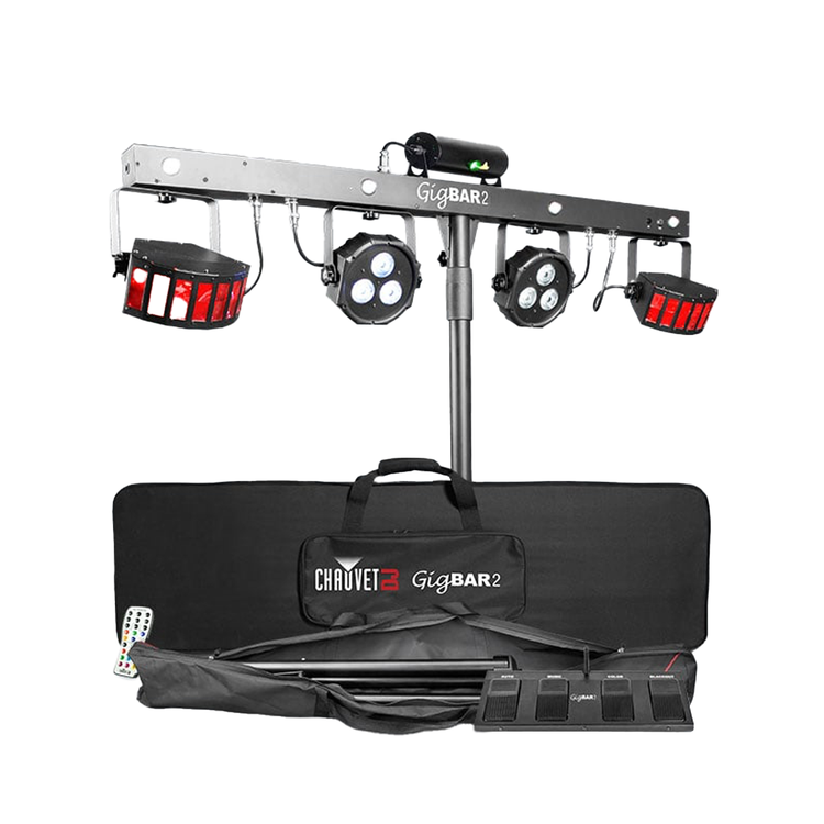 Chauvet DJ GigBAR2 - 4-in-1 Lighting System with Stand