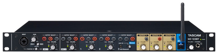 Tascam MZ-123BT - Multi-Zone Audio Mixer with Bluetooth