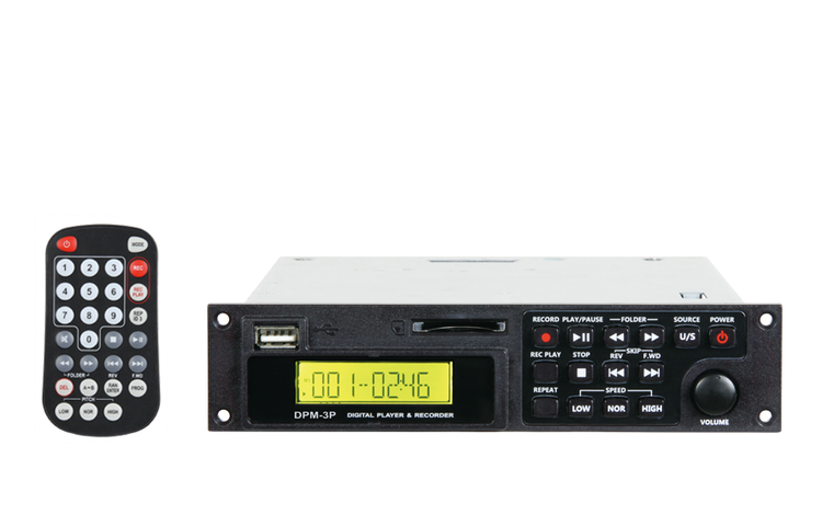 MiPro DPM-3P USB/SD Player/Recorder
