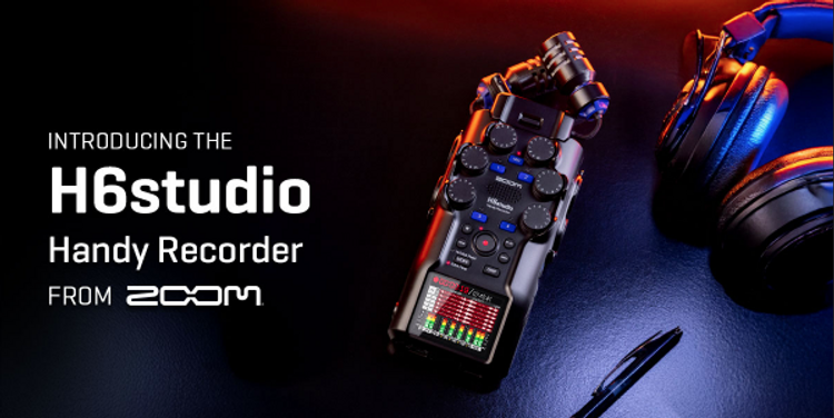 Zoom H6studio Handy Recorder