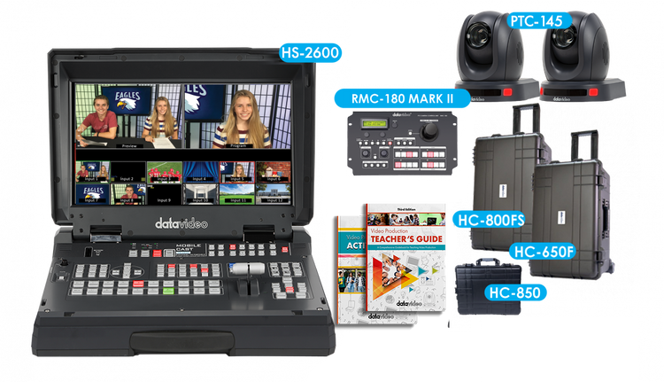 Datavideo EPB-2600 - K-12 Complete Solution For 8-Input HD Studio Productions