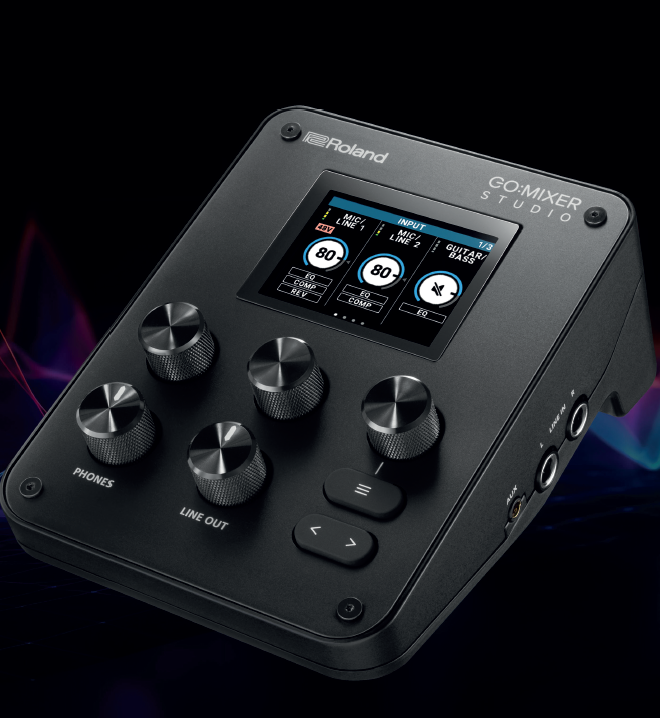 Roland GO:MIXER STUDIO - Audio Mixer/Interface