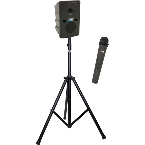Anchor Audio GG2-System X1-H-AnchorAIR and AnchorLINK, and one wireless handheld microphone and one speaker stand