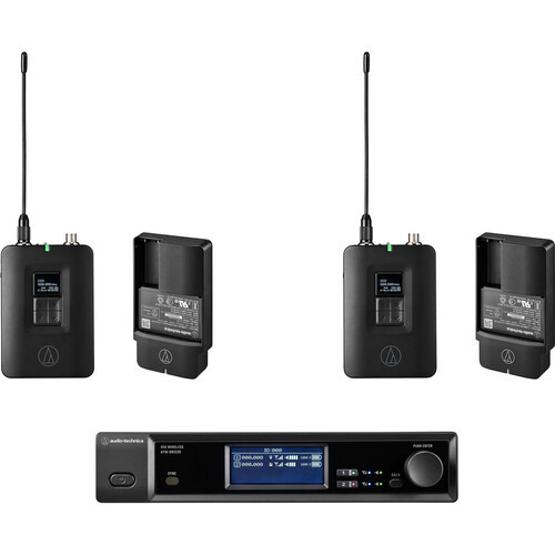 Audio-Technica ATW-D50-DRX-2B - 2-Channel Body-Pack System