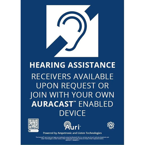 Auri LA-308 - Auri Assistive Listening Signage Kit