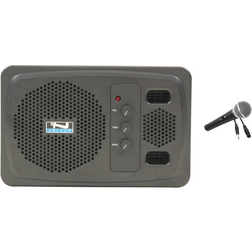 Anchor Audio AN-1000X+ System ECO 1  Wired HH - Powered Speaker Monitor and 1 Wired Handheld Microphone