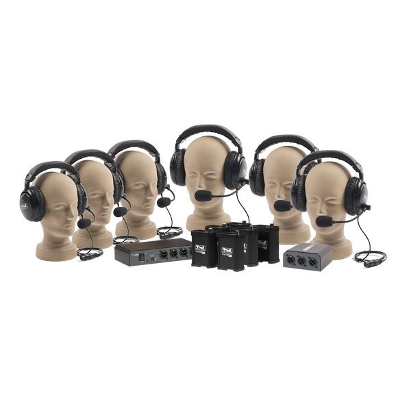 Anchor Audio COM-60FC - Portacom Wired Intercom System (No Cables)