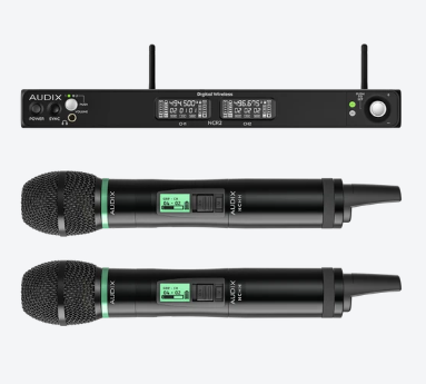 Audix Novacore - NC2HEC - Dual-Channel Handheld Wireless System w/Extended Cardioid Capsule