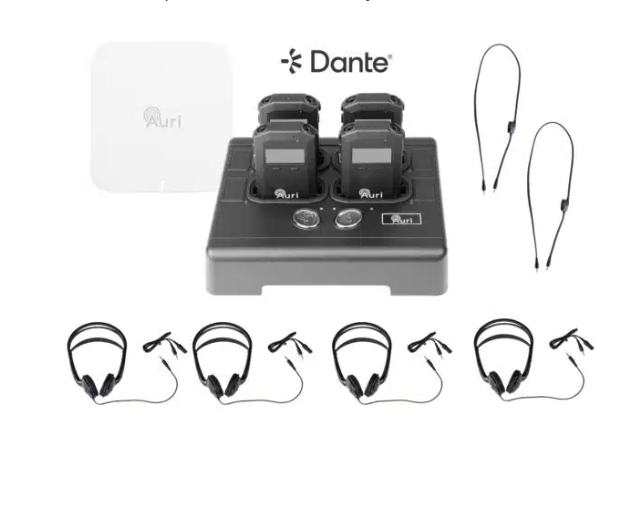 LISTEN-Auri ADA Compliance System 4 (Dante/White) (Up to 100)