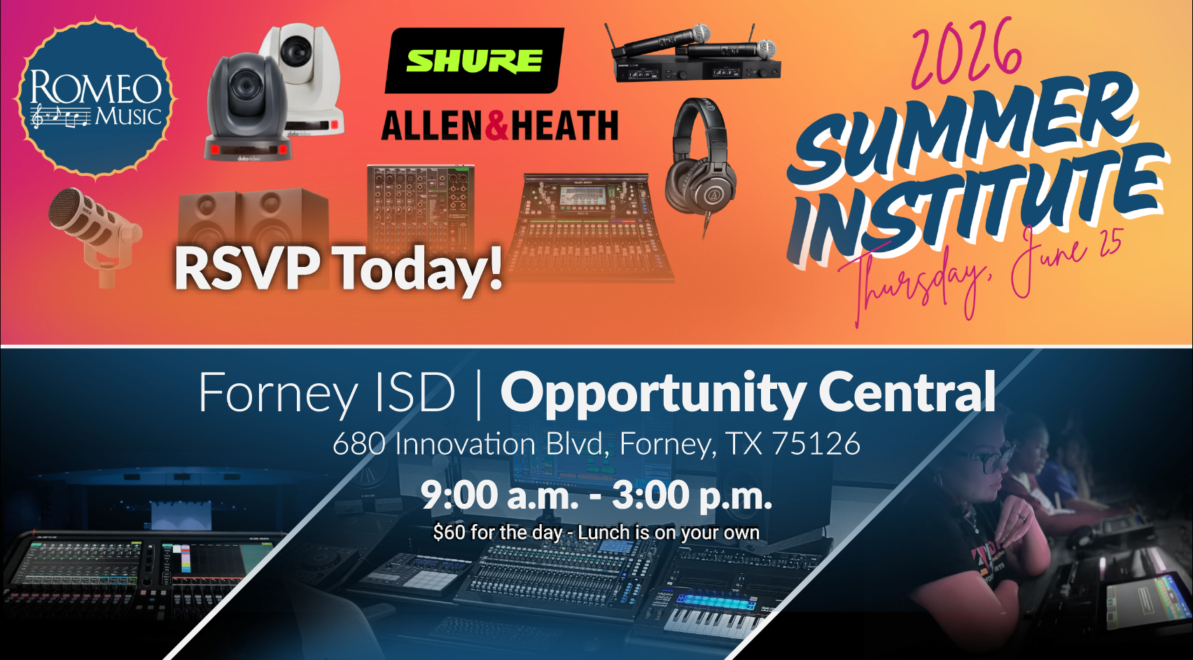 Romeo Music Summer Institute - Forney