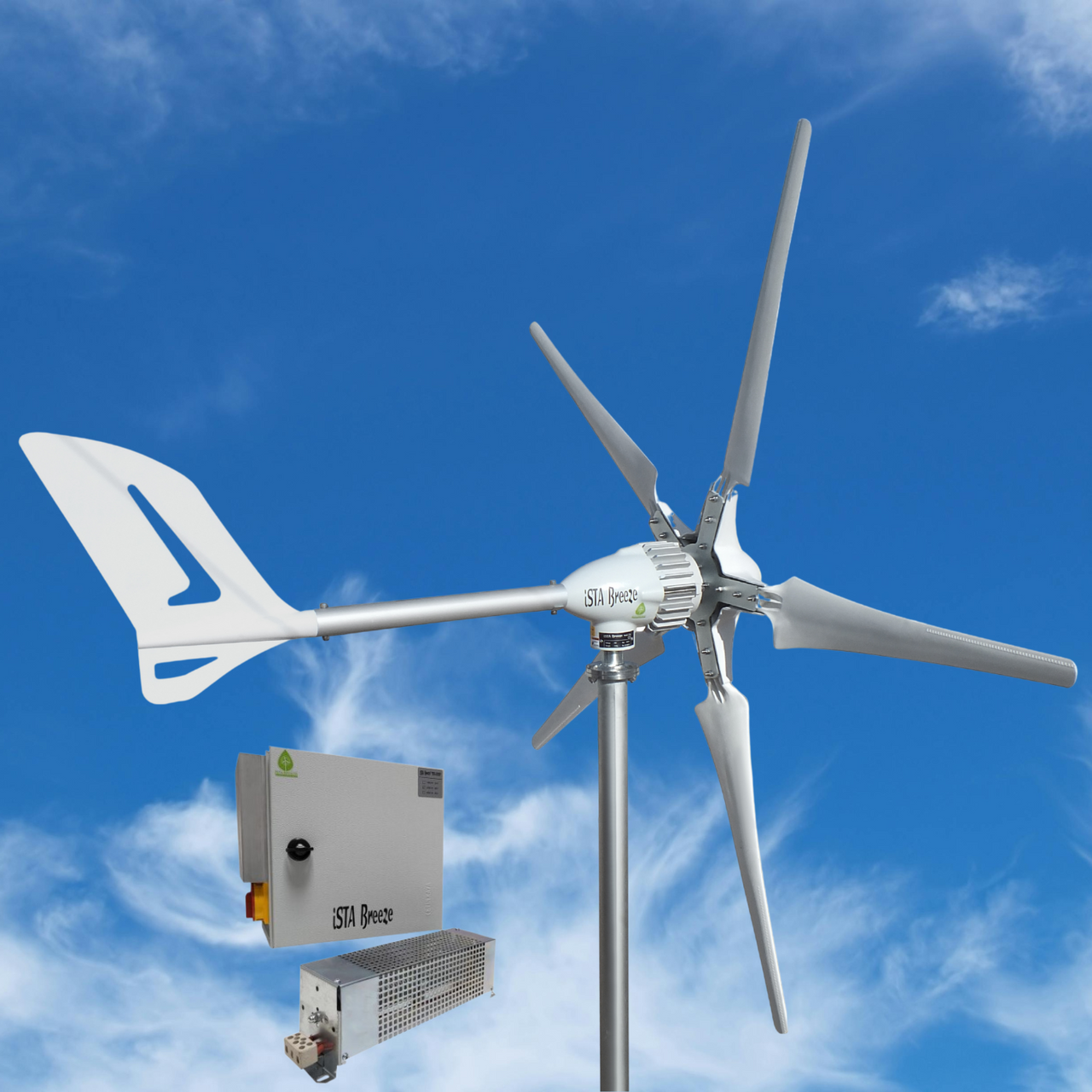 Kit i-2000W 24V/48V Wind Turbine & Charge Controller (FOR ACID