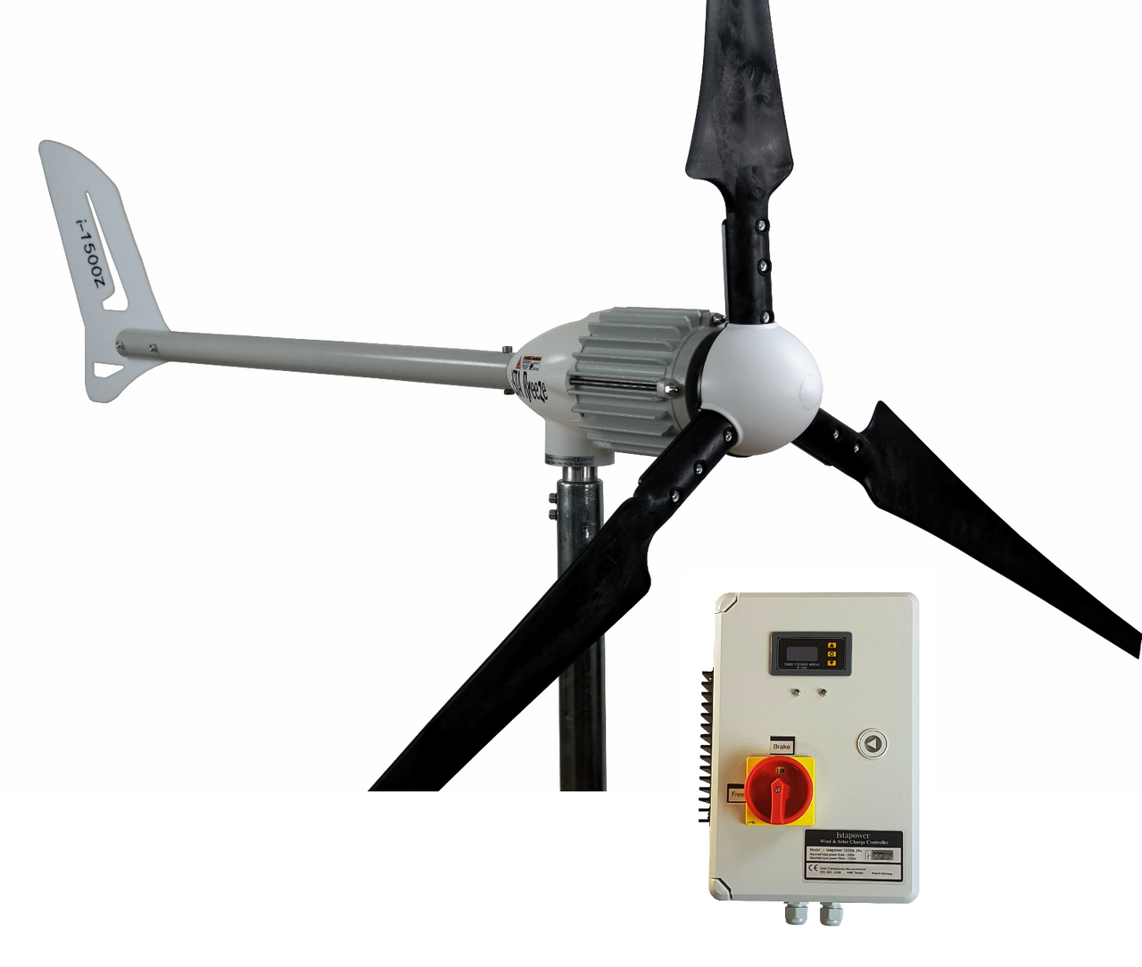 Windgenerator IstaBreeze® I-1000 Reihe 24 Volt oder 48 Volt