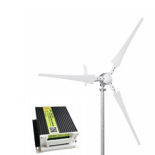 Kit i-700W 48V Wind Turbine & Hybrid Charge Controller & Tower