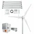 Kit i-1500W 48V Wind Turbine &  Charge Controller (FOR ACID & GEL BATTERIES) & Tower