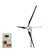 Kit i-1000W 48V Wind Turbine & Hybrid Charge Controller & Tower