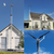 Kit 1500W 24V Windsafe Wind Turbine +  Charge Controller (FOR LITHIUM BATTERIES) & Tower