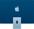 Apple M1 iMac 24-Inch, AppleCare+ (16GB RAM, 1TB SSD, Blue) Latest Model