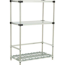 Nexelon BK18306N 3-Shelf Container/Keg Rack, 30"W x 18"D x 63"H