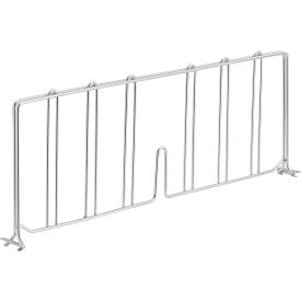 Nexel Stainless Steel Divider, 24"D x 8"H