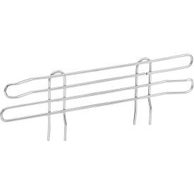 Nexel Stainless Steel Wire Ledge, 18"W x 4"H
