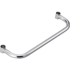 Nexel Stainless Steel, Safety Push Handle, 21"D