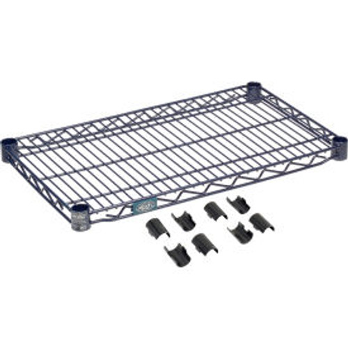 Nexel S1424N Nexelon Wire Shelf 24"W x 14"D