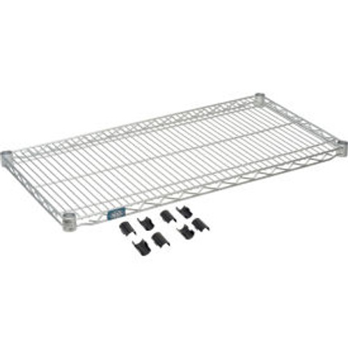 Nexel S1448EP Nexelate Wire Shelf 48"W x 14"D