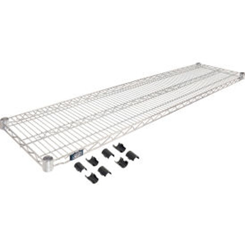 Nexel S1460C Chrome Wire Shelf 60"W x 14"D Nexel S1460C Chrome Wire Shelf 60"W x 14"D