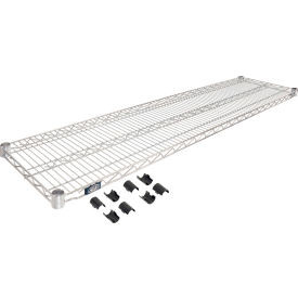 Nexel S1472C Chrome Wire Shelf 72"W x 14"D