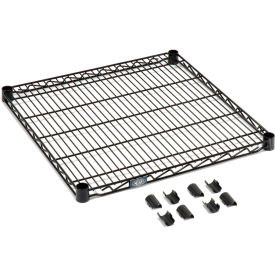 Nexel S2142B Black Epoxy Wire Shelf 42"W x 21"D