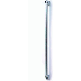 Nexel Chrome, Wall Mount Single Post Kit, 14"H