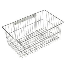 Nexel ASW177 Chrome Wire Utility Basket 18-3/4"W x 11-1/4"D x 7-1/2"H