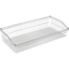 Nexel Wire Shelf Basket 48"W x 24"D