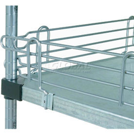 Nexel SL30C Chrome Ledge 30"L X 4"H for Solid Shelves
