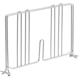 Nexel Stainless Steel Divider, 14"D x 8"H