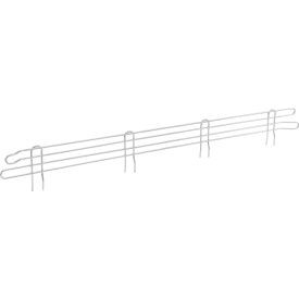 Nexel Stainless Steel Wire Ledge, 48"W x 4"H