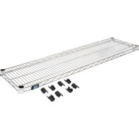 Nexel S1248C Chrome Wire Shelf 48"W x 12"D