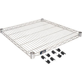 Nexel S2424C Chrome Wire Shelf 24"W x 24"D