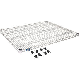Nexel S3036C Chrome Wire Shelf 36"W x 30"D